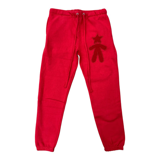 Comfy Red Joggers