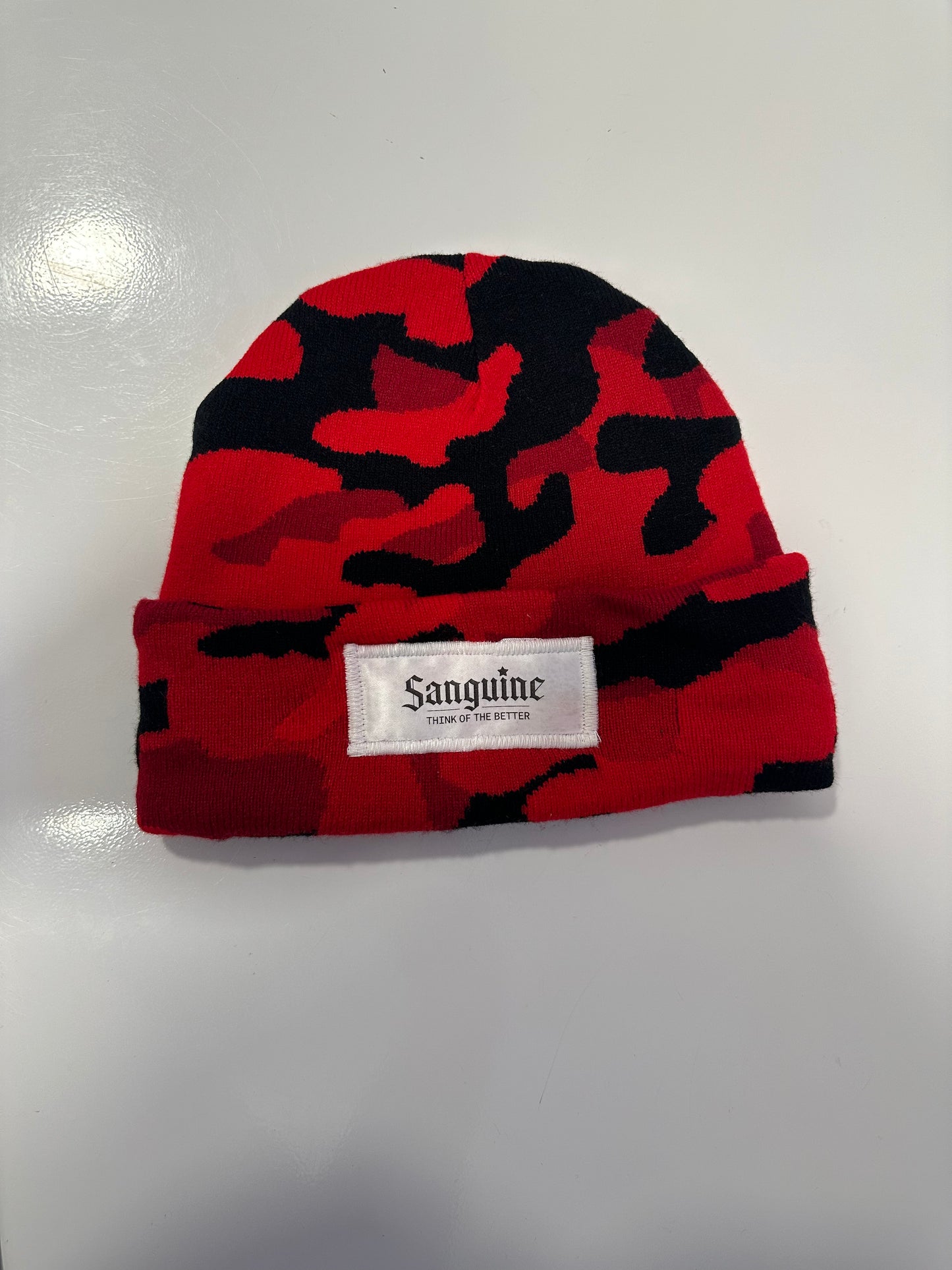 Red Camo beanie