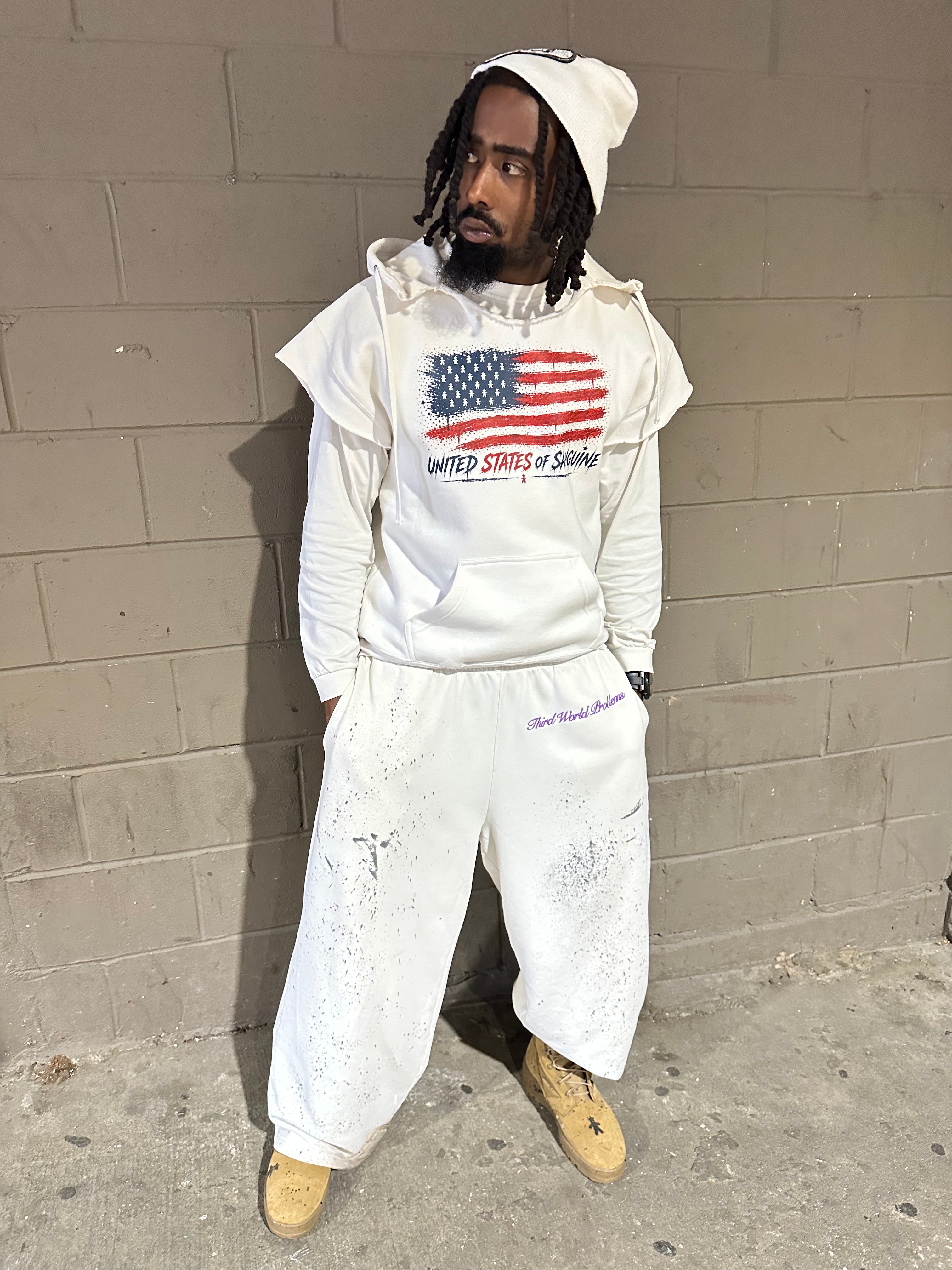 WHITE UNITED STATES OF SANGUINE