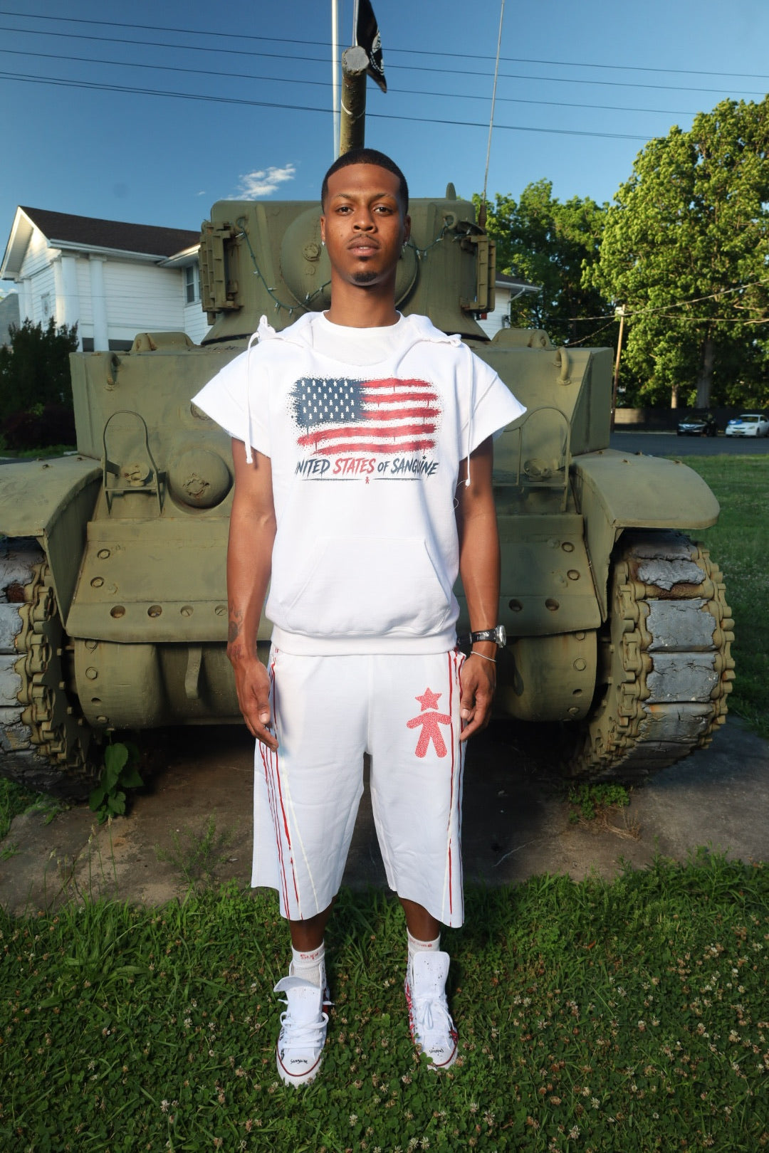 WHITE UNITED STATES OF SANGUINE