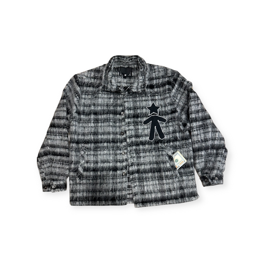 Heavy weight mohair flannel