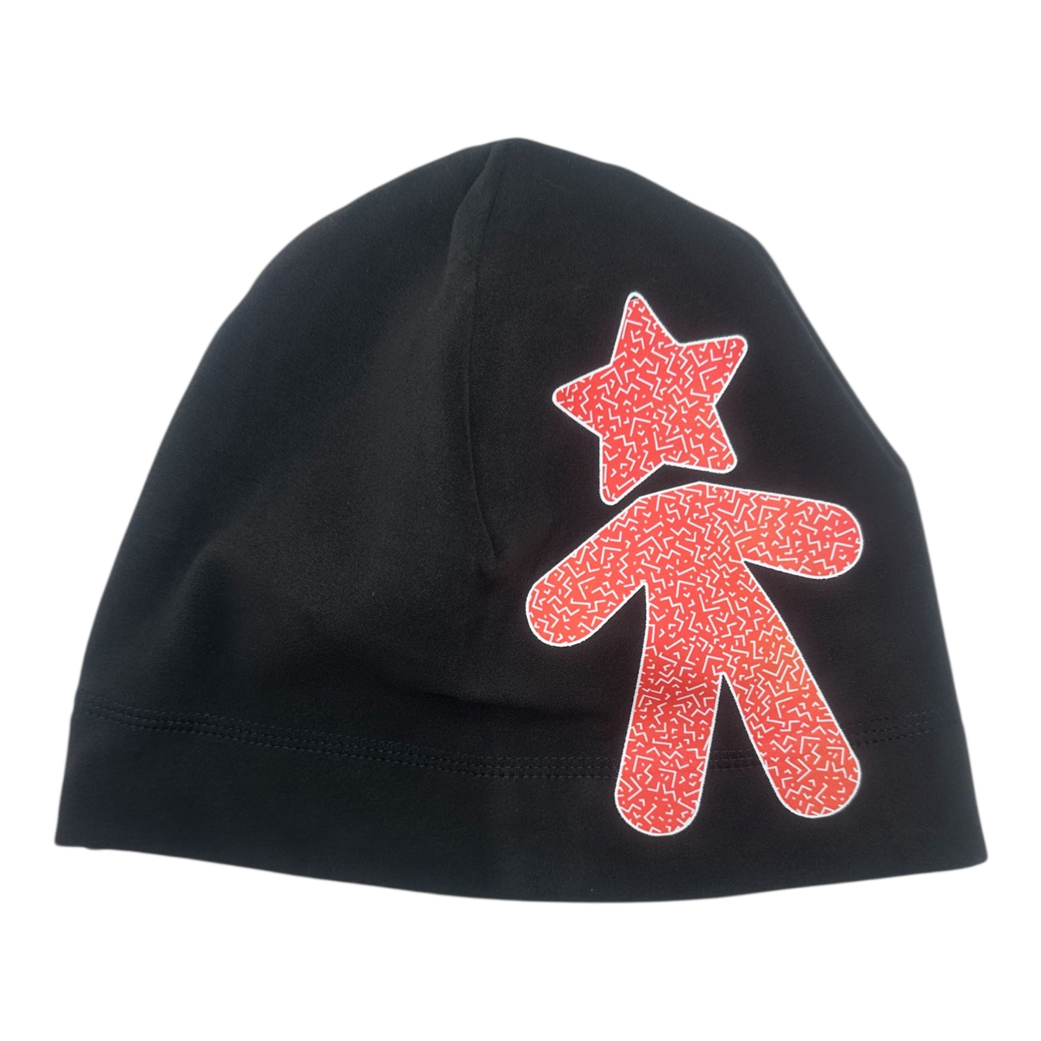SKULL CAP BEANIE RED