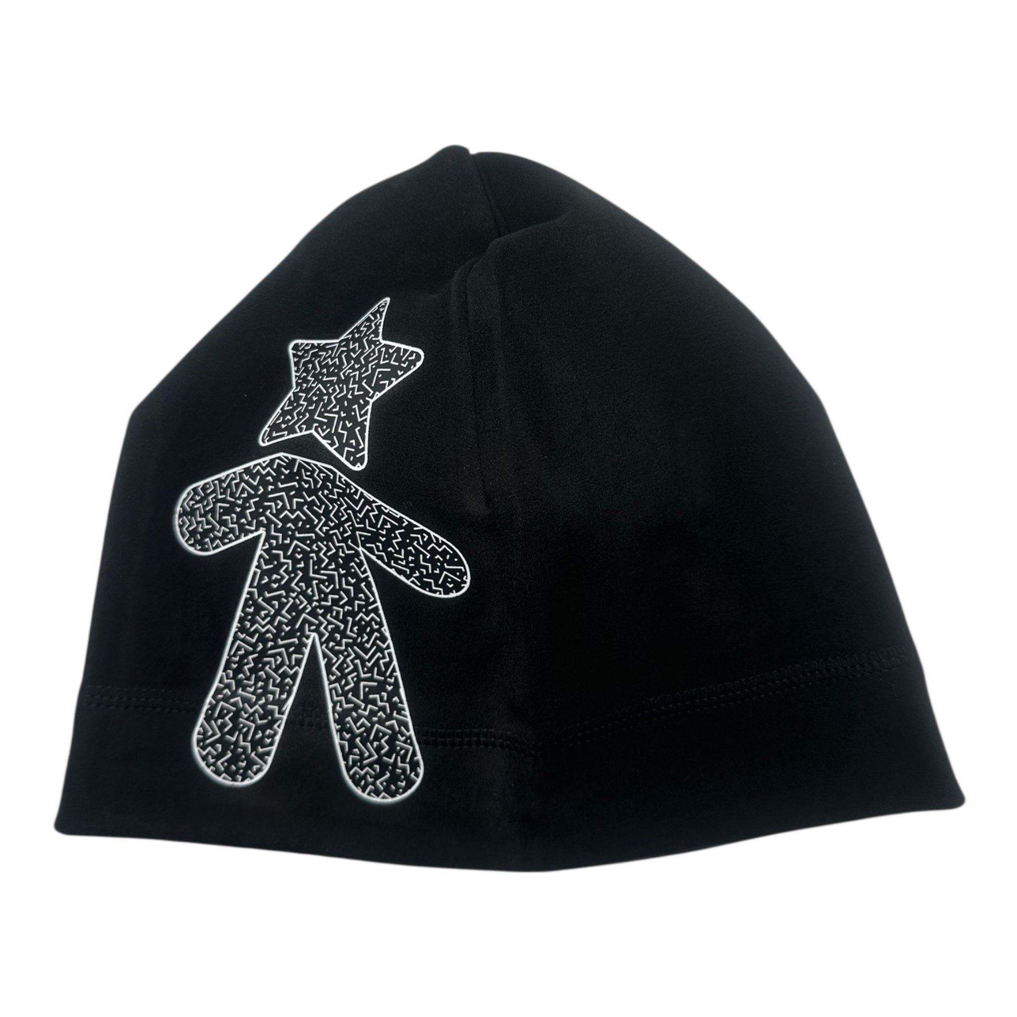 SKULL CAP BEANIE BLACK