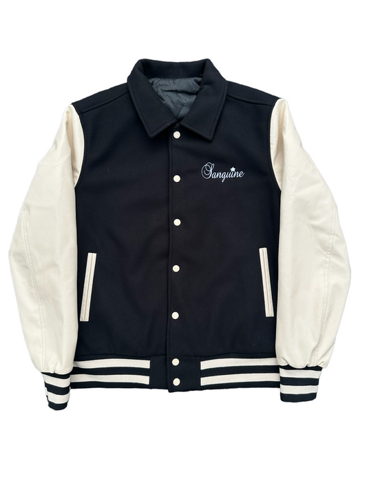 (B) She Loves Sanguine Varsity Jacket