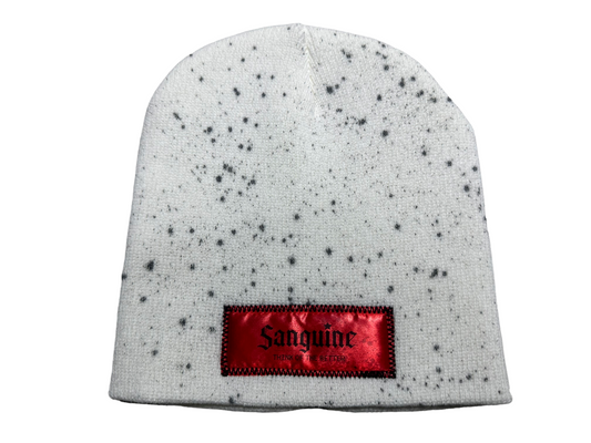 White Splatter TOTB Beanie